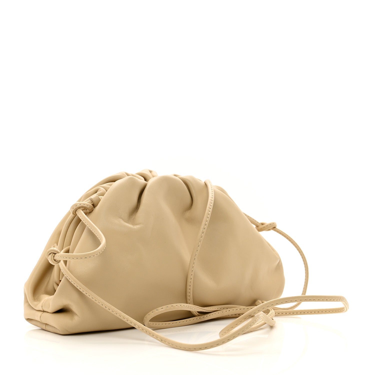 Bottega Veneta Butter Calfskin The Mini Pouch Porridge 3 of 9
