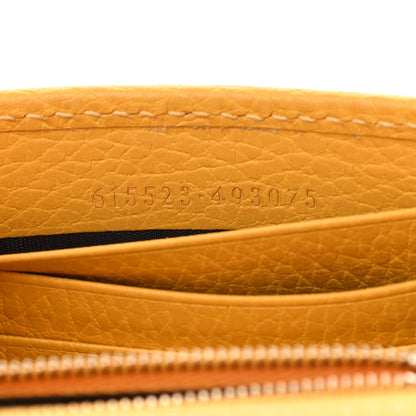Gucci Dollar Calfskin Interlocking G Chain Wallet New Buttercup 7 of 10