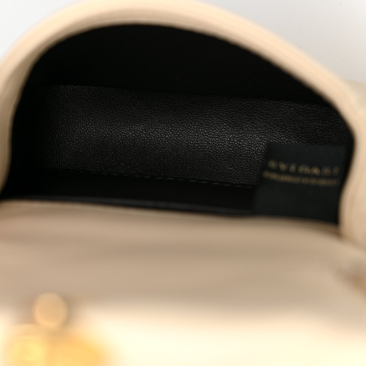 Bulgari Calfskin Serpenti Cabochon Micro Bag Ivory Opal 5 of 10