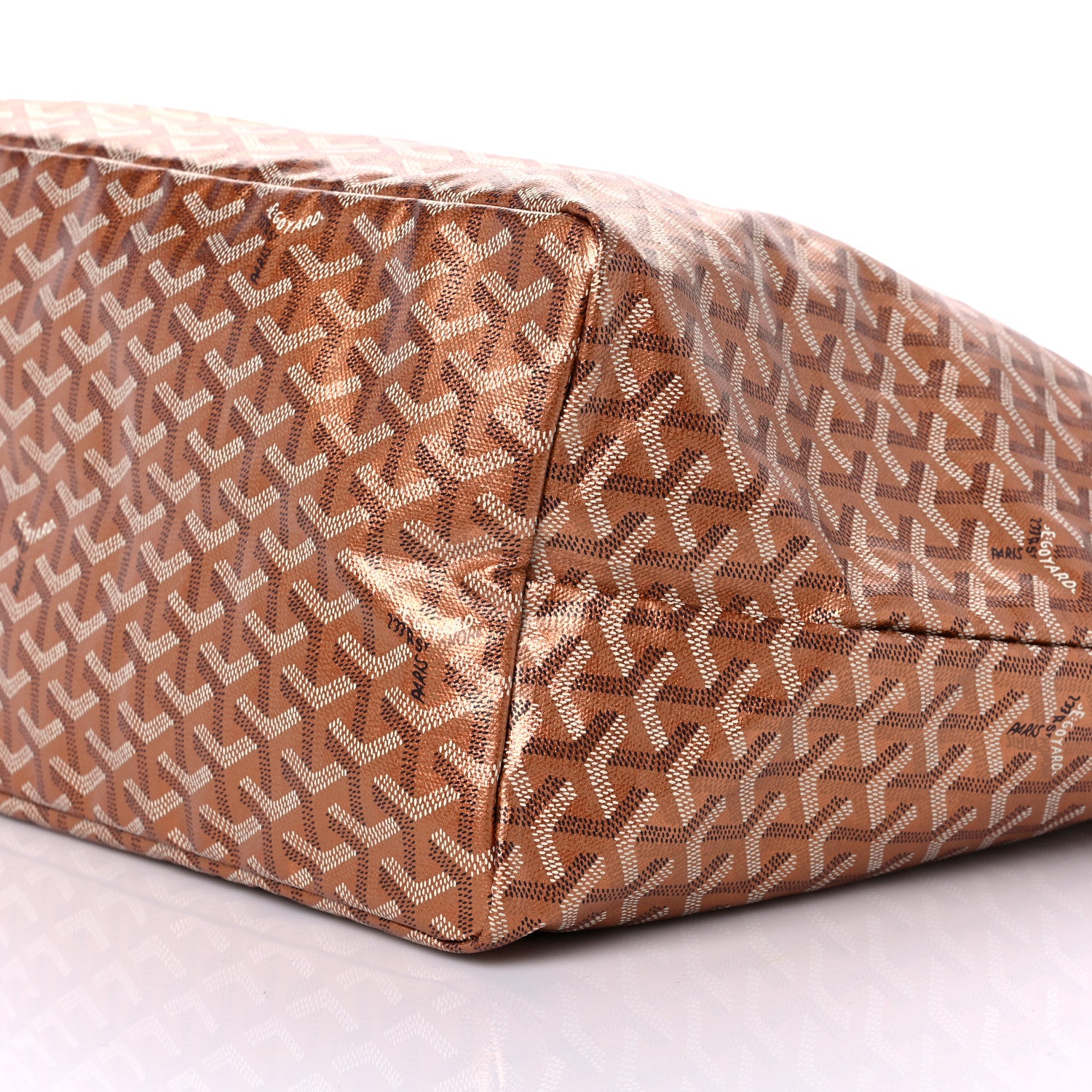 Goyard Goyardine Precious Metals Saint Louis GM Rose Gold 8 of 9