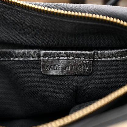 Burberry House Check Bridle Calfskin Medium Gosford Hobo Black 8 of 20