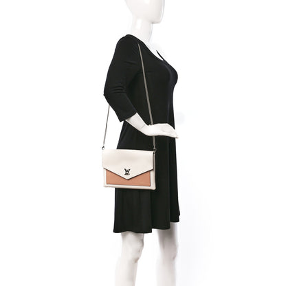 Louis Vuitton Soft Calfskin My Lockme Pochette Rose Silk Quartz 2 of 11