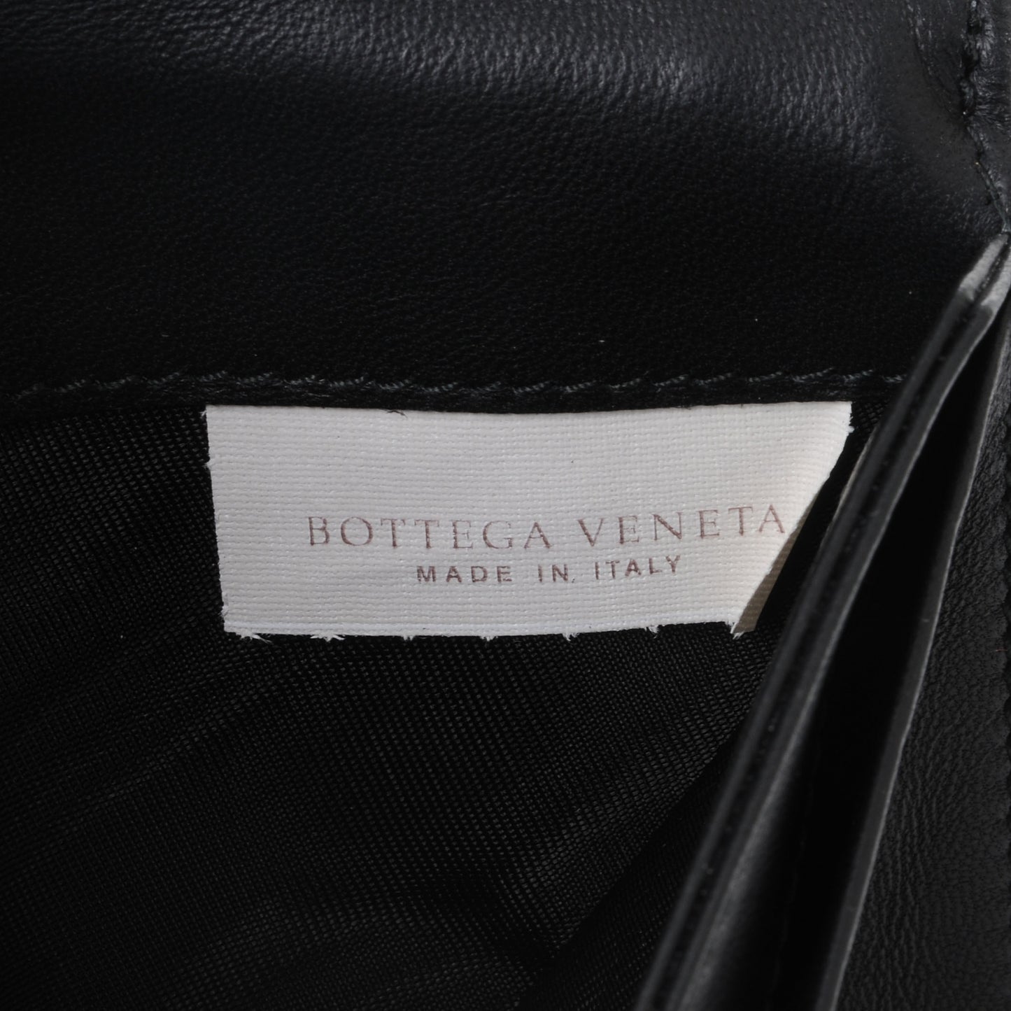 Nappa Intrecciato Continental Wallet Black