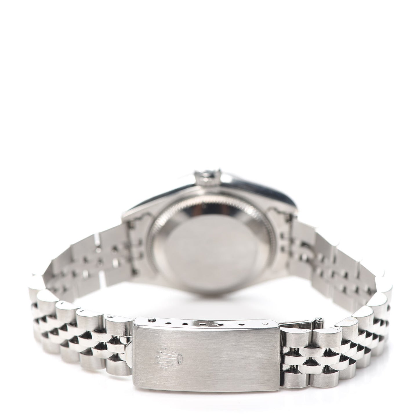 Stainless Steel 18K White Gold Diamond 26mm Oyster Perpetual Datejust Watch Silver Jubilee 69174