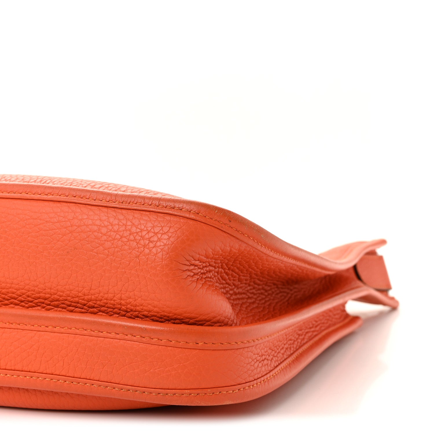 Hermes Taurillon Clemence Evelyne III PM Orange 9 of 9