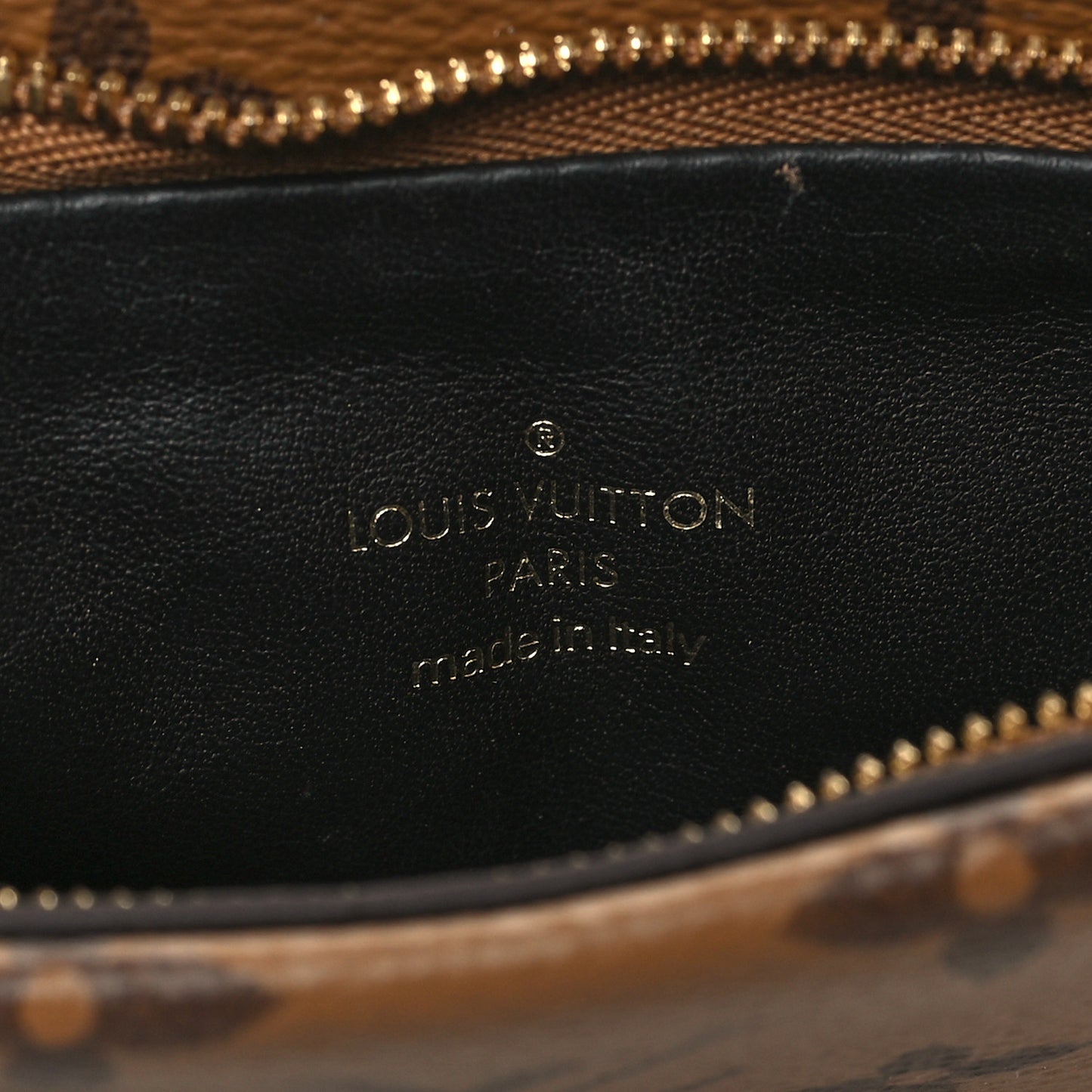 Reverse Monogram Lambskin LV3 Pouch