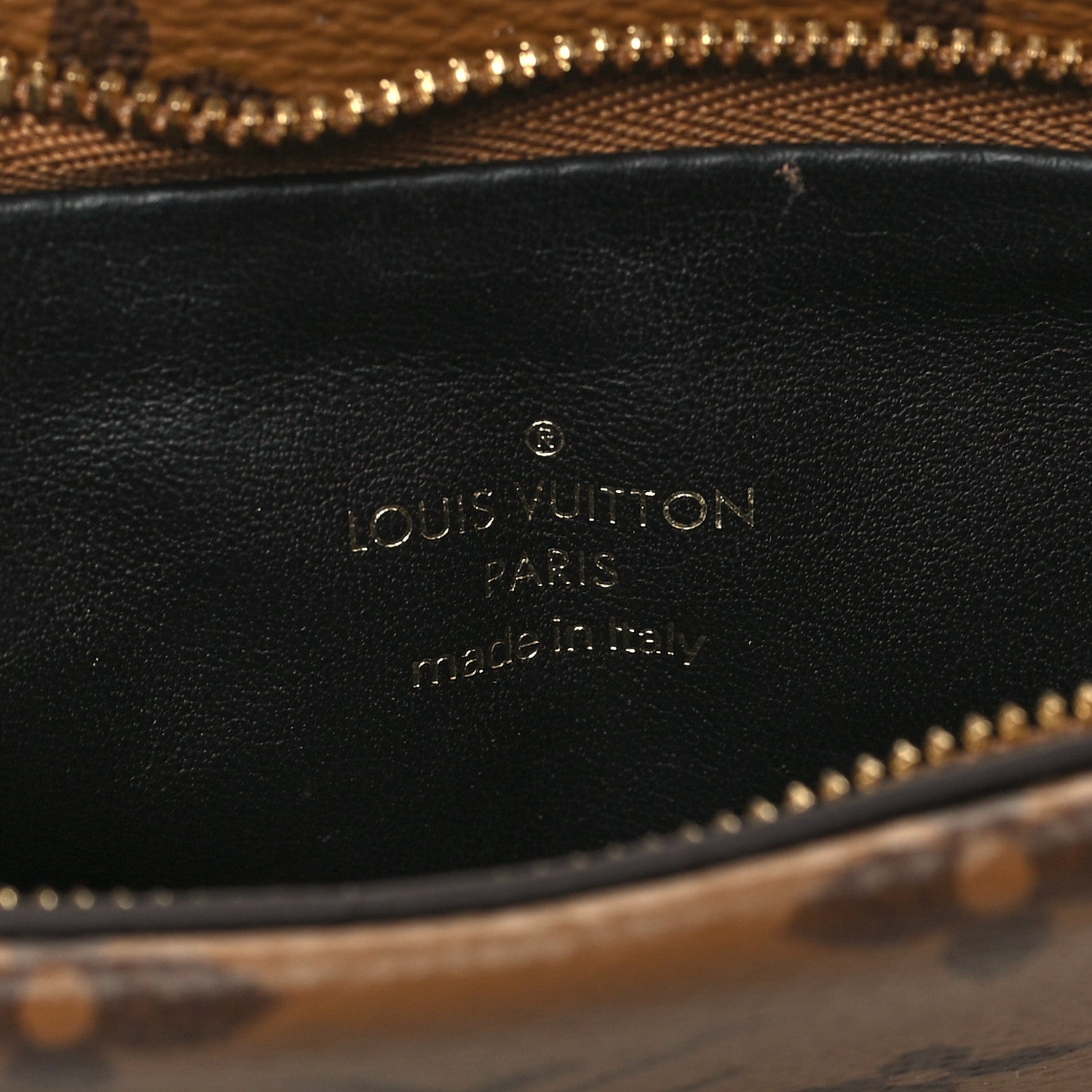 Louis Vuitton Reverse Monogram Lambskin LV3 Pouch 8 of 10