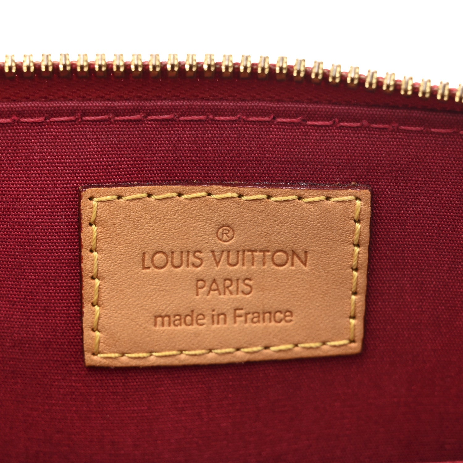 Louis Vuitton Vernis Alma BB Pomme D'Amour 6 of 11