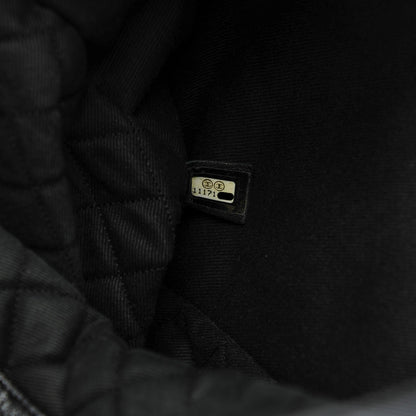 Chanel Lambskin Perforated Large CC Tote Black 7 of 7