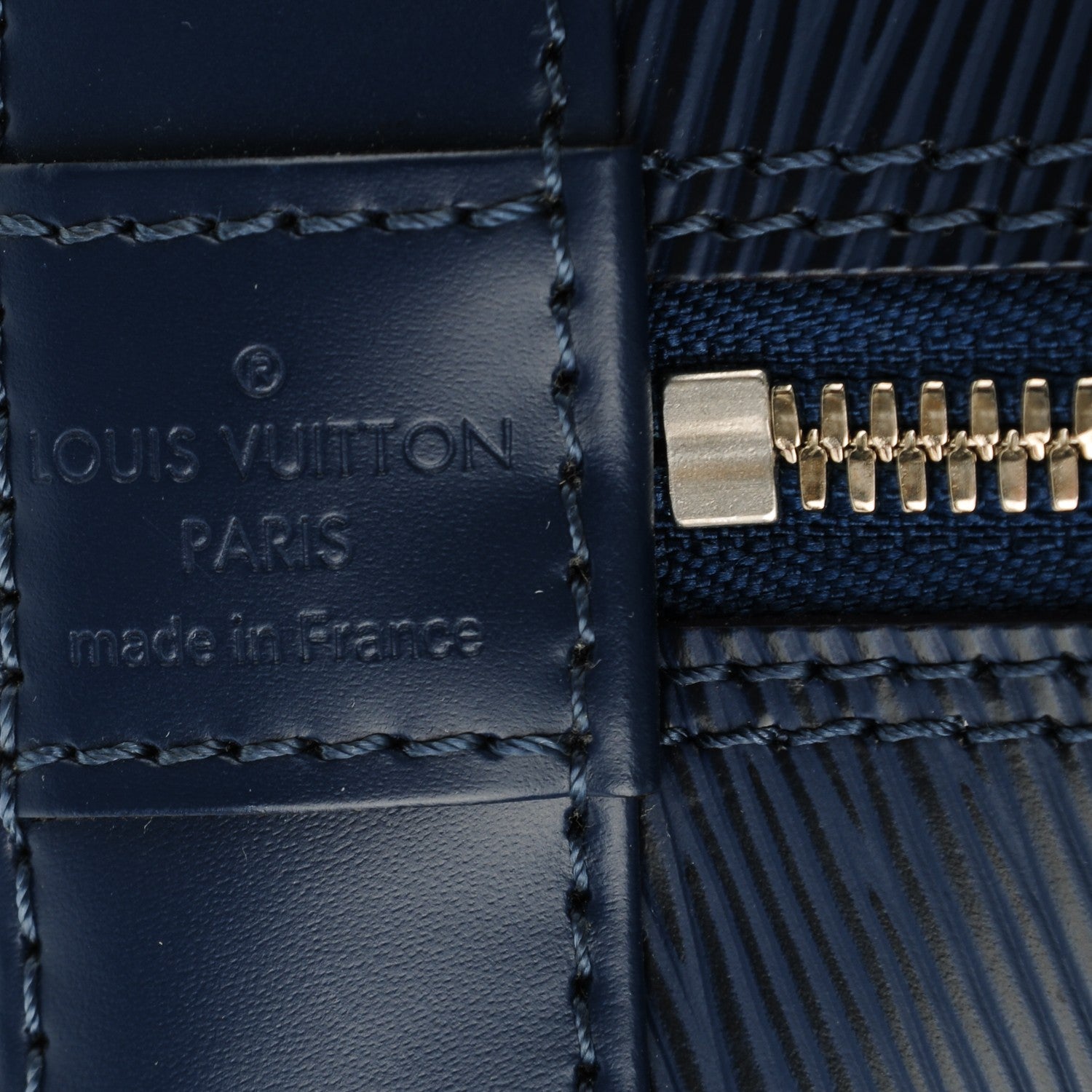 Louis Vuitton Epi Alma PM Indigo 6 of 8