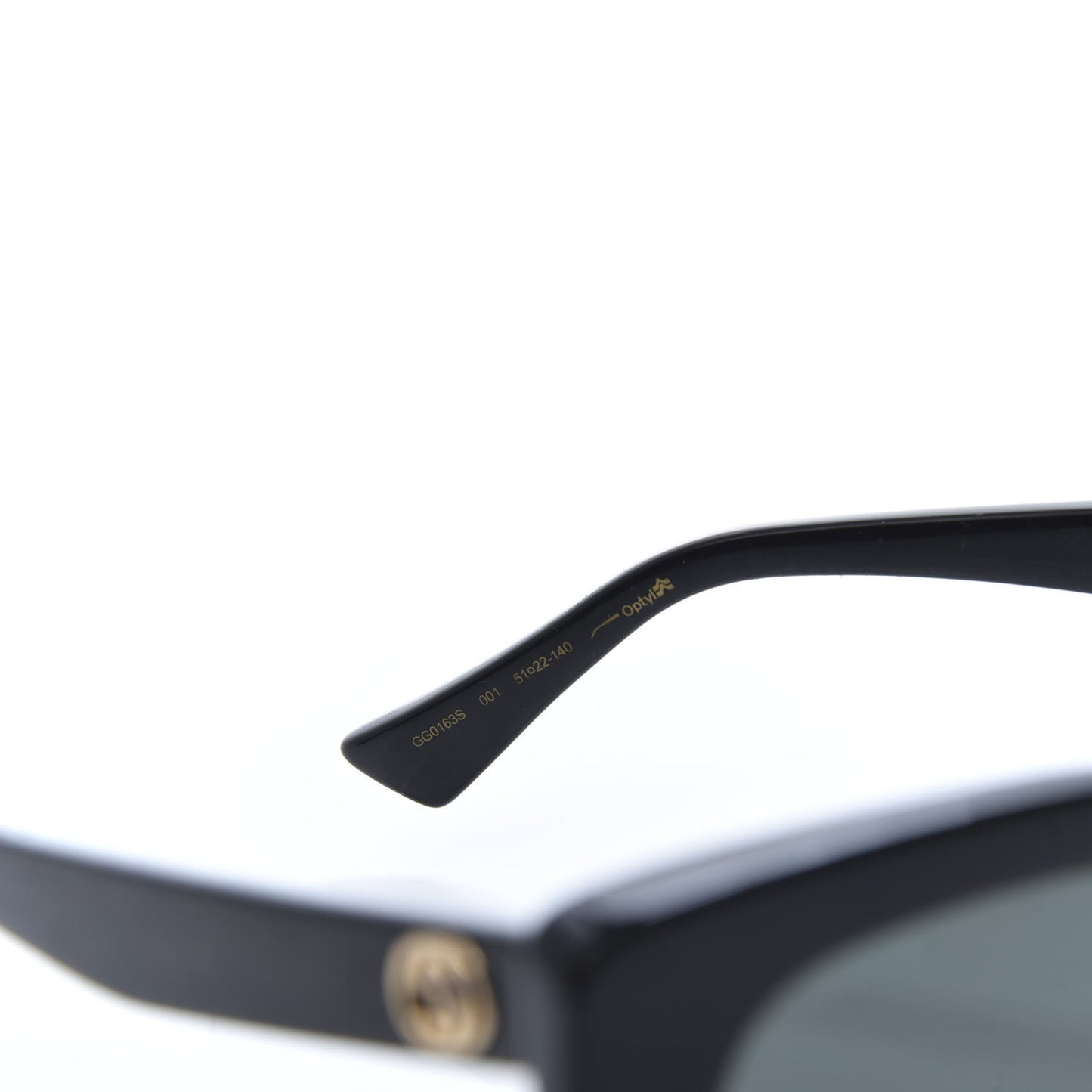 Cat Eye GG0163S Sunglasses Black