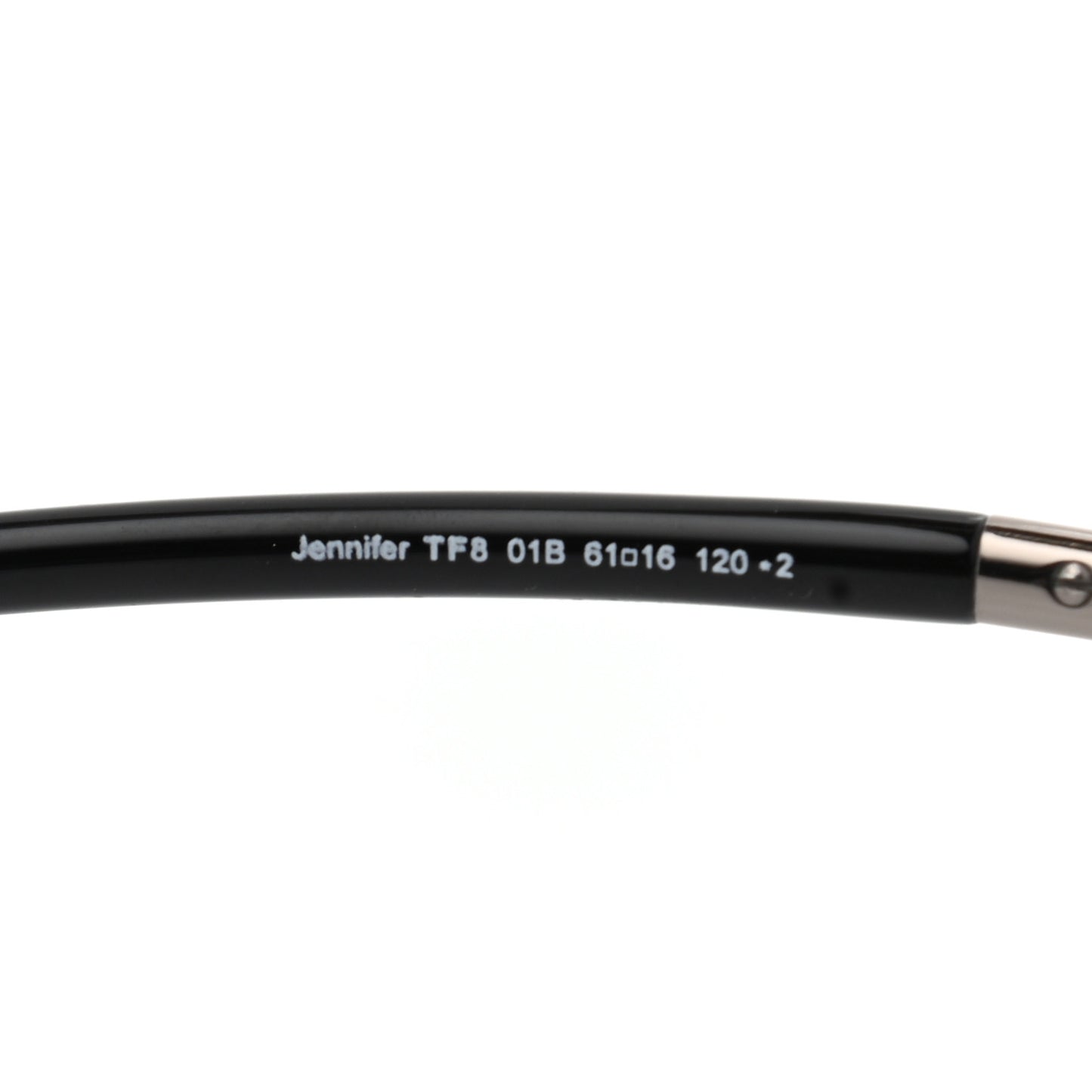 Acetate Jennifer Sunglasses TF8 Black