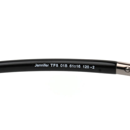 Tom Ford Acetate Jennifer Sunglasses TF8 Black 6 of 9