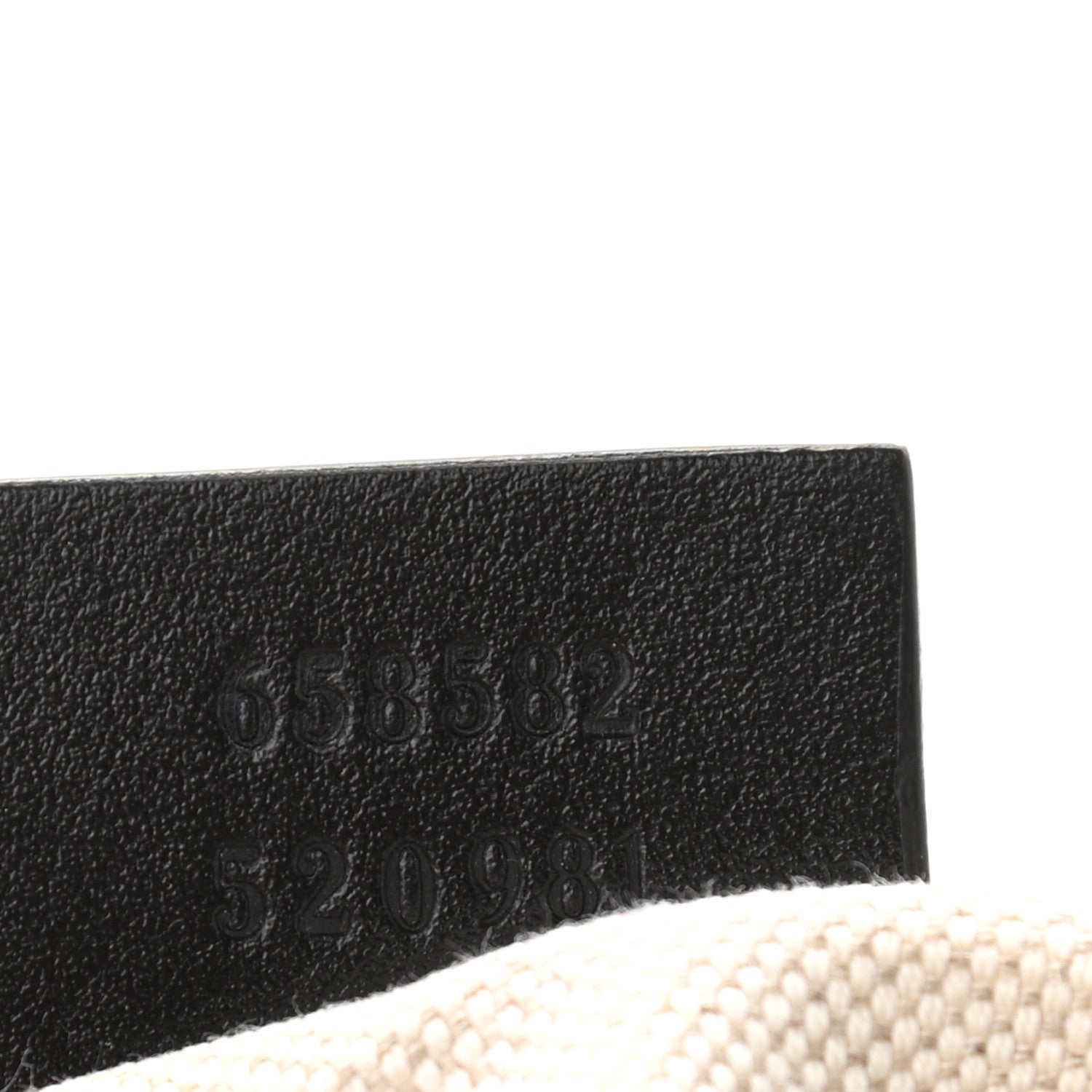 Gucci Calfskin GG Tennis Embossed Belt Bag Black 7 of 11