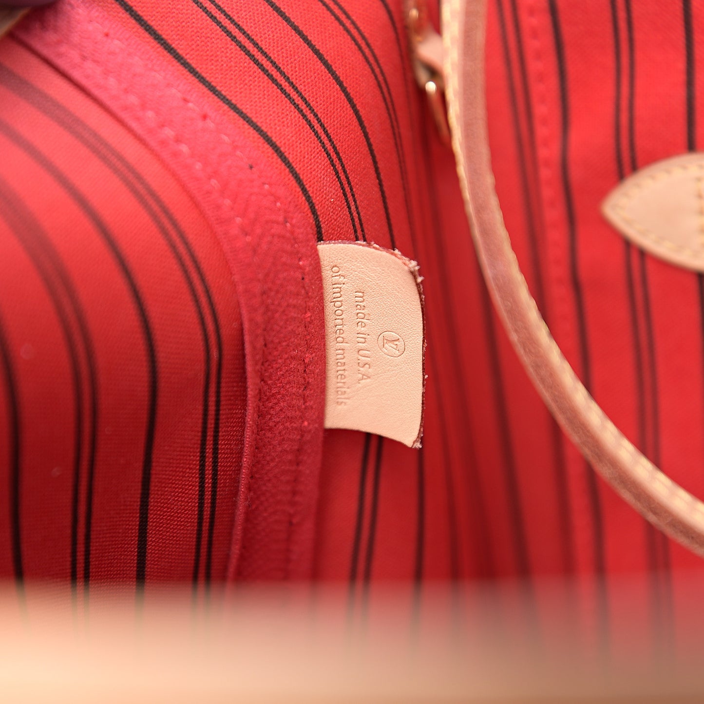 Monogram Neo Neverfull MM Cherry