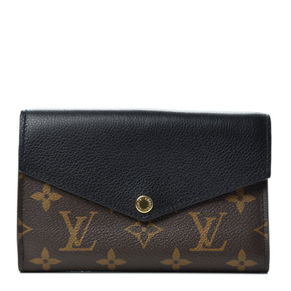 Louis Vuitton Monogram Pallas Compact Wallet Black 1 of 7