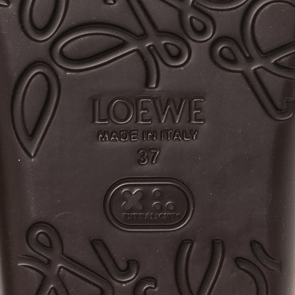 Loewe Foam Rubber Paula's Ibiza Pebble Toe Post Sandals 36 Shitake 7 of 8
