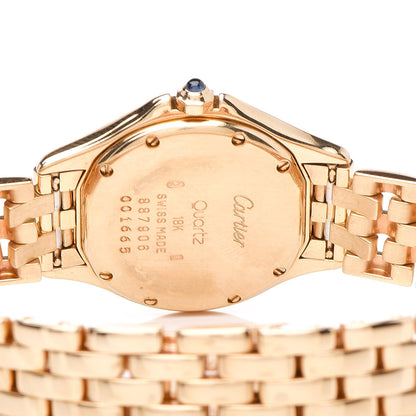 Cartier 18K Yellow Gold 26mm Cougar Quartz Watch 4 of 6