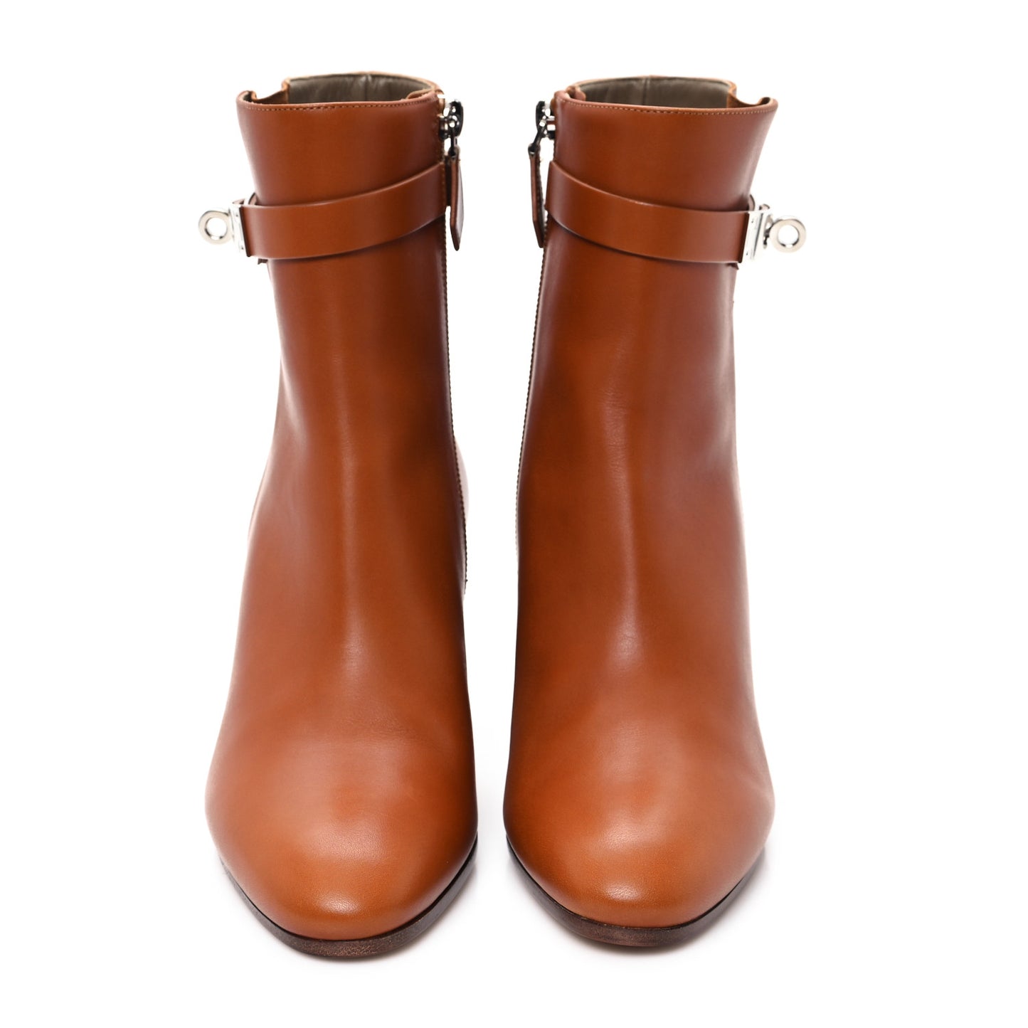 Calfskin Saint Germain Ankle Boots 37 Gold