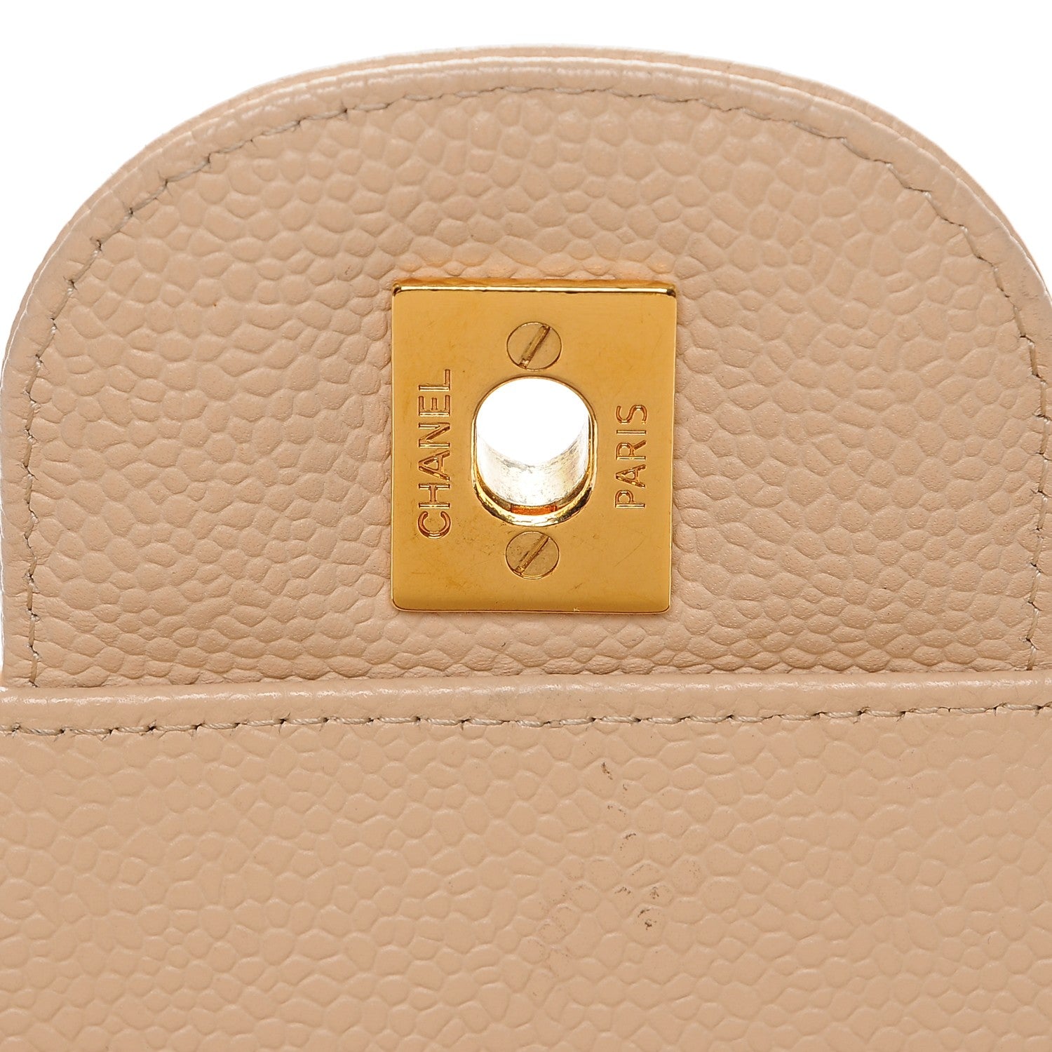 Chanel Caviar Quilted Jumbo Double Flap Beige Clair 10 of 10