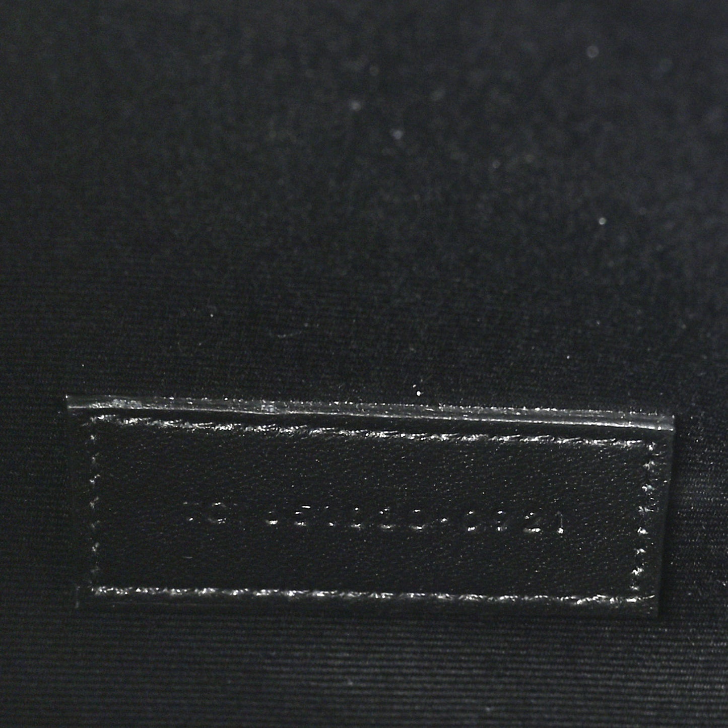 Grain De Poudre Textured Mixed Matelasse Triquilt Monogram Clutch Blanc Vintage