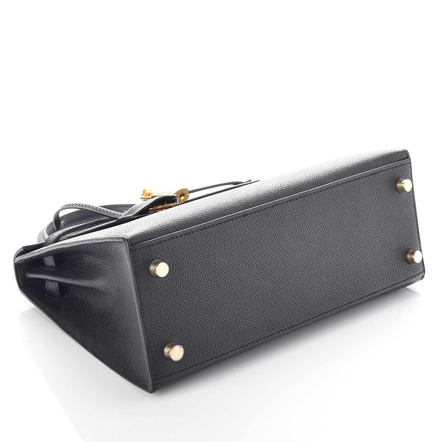 Hermes Epsom Kelly Sellier 25 Black 7 of 41