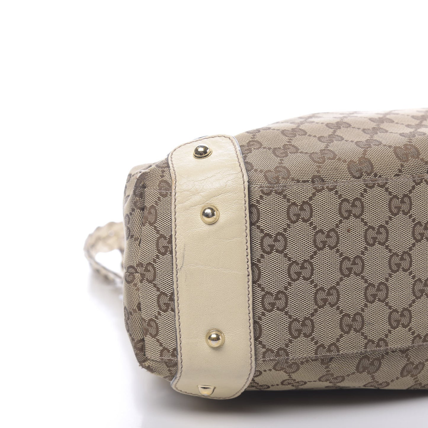 Monogram Small Pelham Shoulder Bag Off White