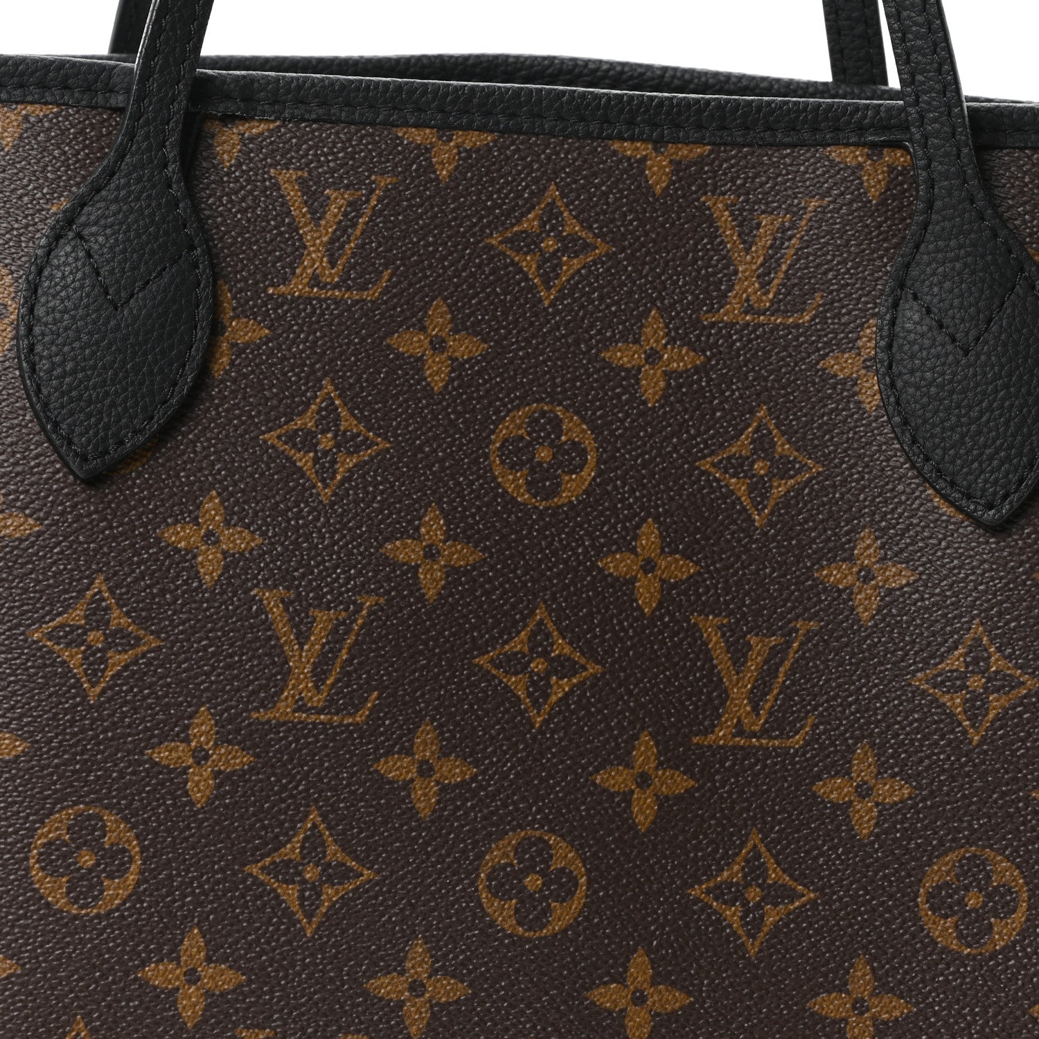Louis Vuitton Monogram Calfskin Neo Neverfull Inside Out MM Black 8 of 10