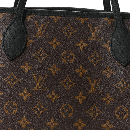 Louis Vuitton Monogram Calfskin Neo Neverfull Inside Out MM Black 8 of 10