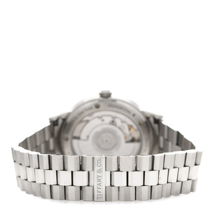 Tiffany Stainless Steel 34mm CT60 3-Hand Automatic Watch 3 of 5