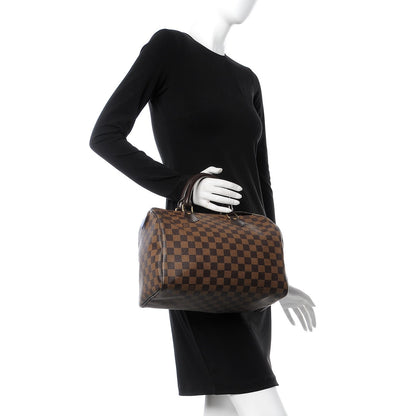 Louis Vuitton Damier Ebene Speedy 30 2 of 8
