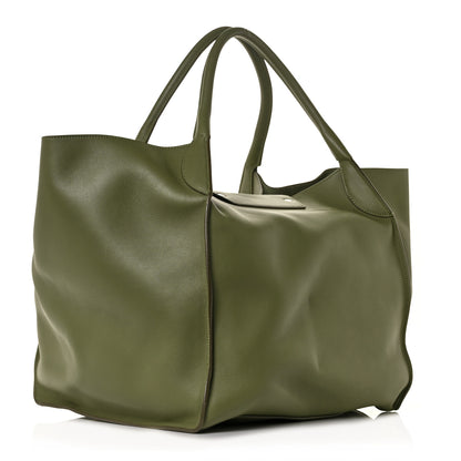 Celine Smooth Calfskin Medium Big Bag Green 2 of 7