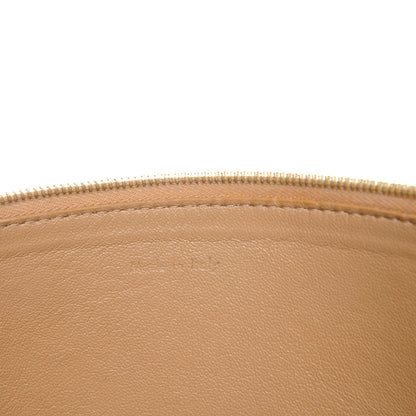 Celine Lambskin Bi-Color Solo Clutch Pouch Nude 6 of 11