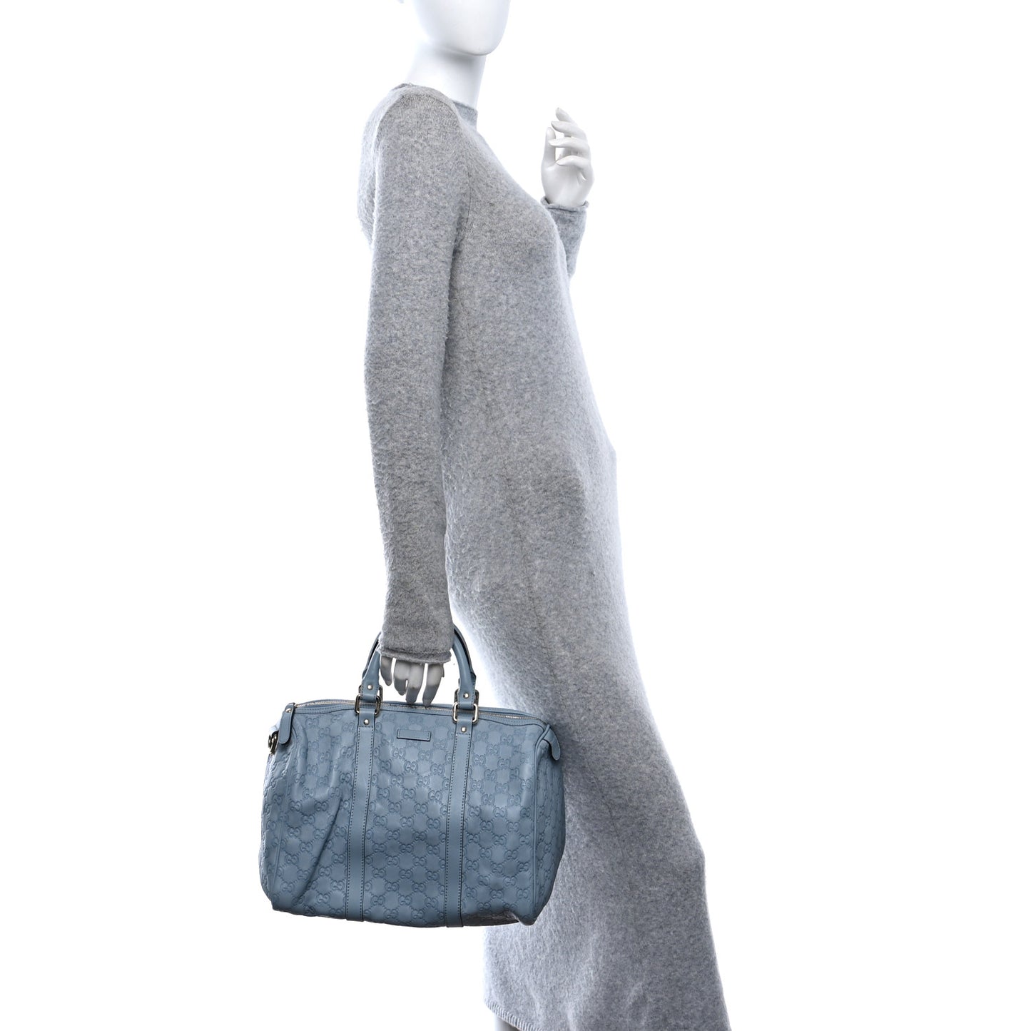 Guccissima Medium Joy Boston Light Blue