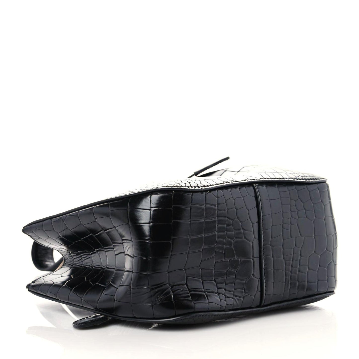 Alligator Rose-Marie 19 Bag Black
