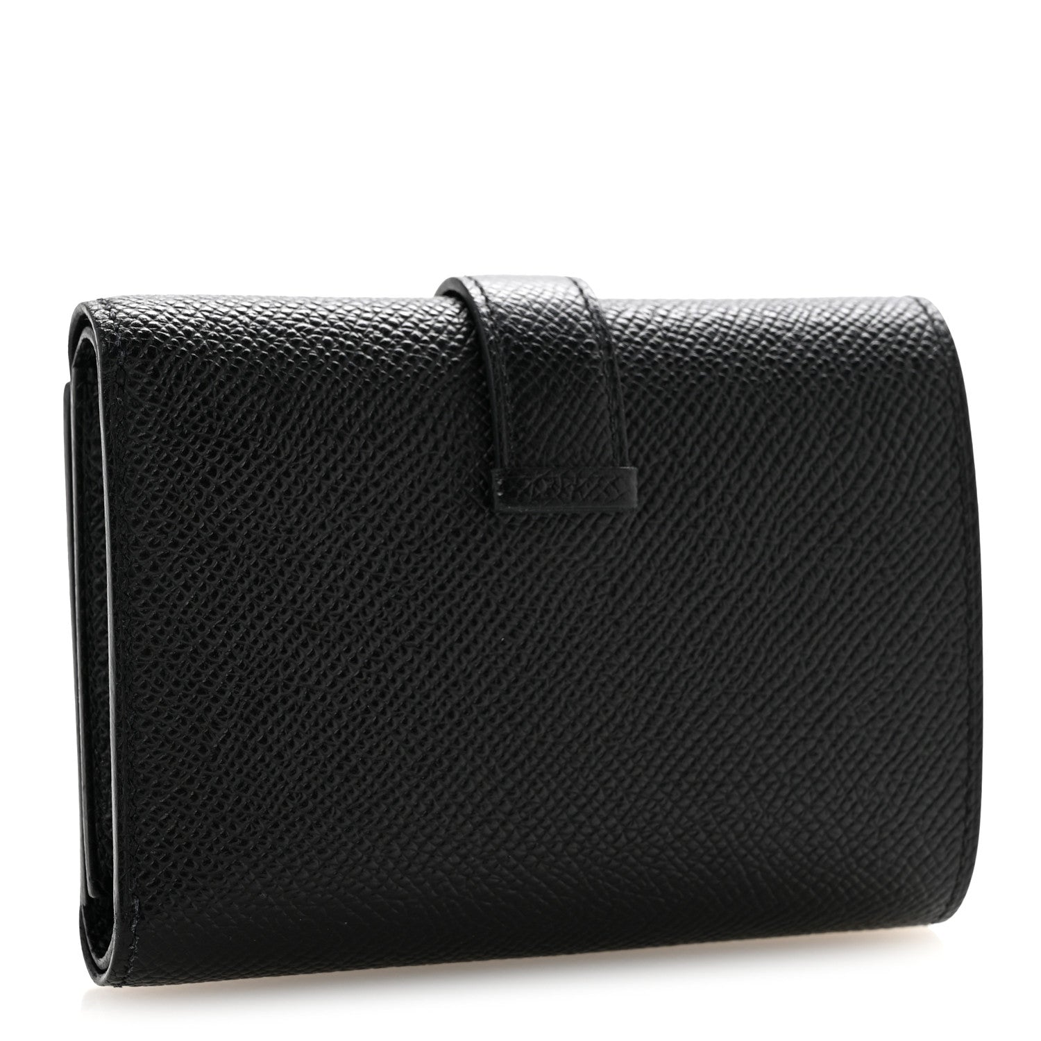 Hermes Epsom Tri-Fold Compact Bearn Wallet Black 3 of 10