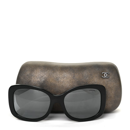 Chanel Acetate CC Sunglasses 5322 Black Beige 8 of 8