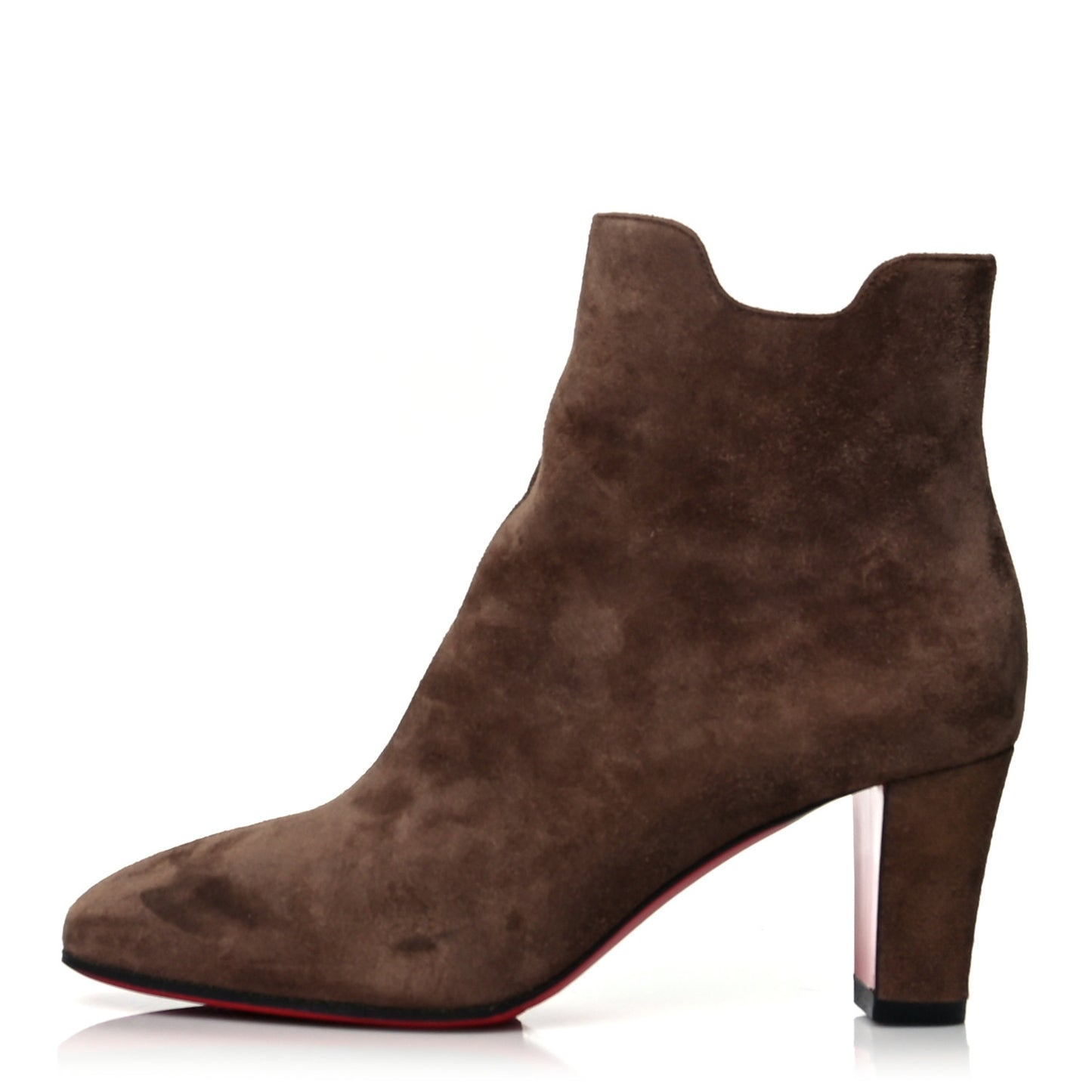 Suede Ankle Boots 38 Brown