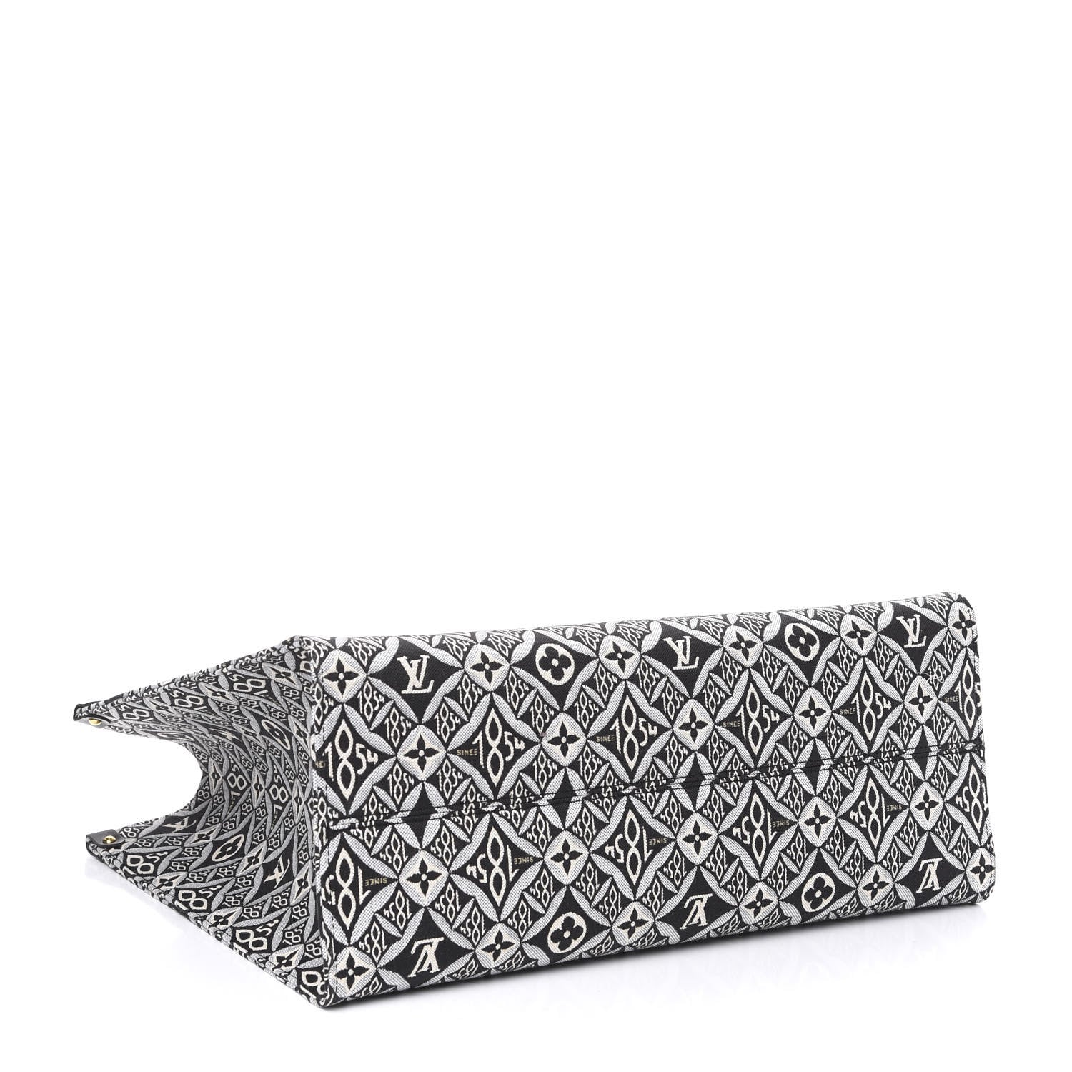Louis Vuitton Jacquard Since 1854 Onthego GM Grey 3 of 8