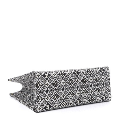 Louis Vuitton Jacquard Since 1854 Onthego GM Grey 3 of 8