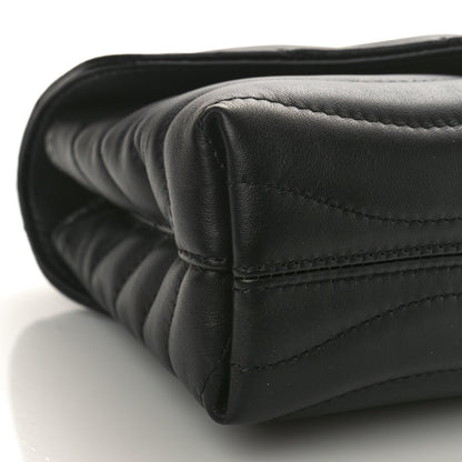 Louis Vuitton Calfskin LV New Wave Chain Bag Black 7 of 8