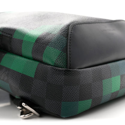 Louis Vuitton Damier Graphite Pixel Avenue Sling Backpack Vert 16 of 19