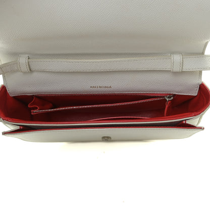 Balenciaga Signature Grained Calfskin Logo S Ville Day Bag White 5 of 13