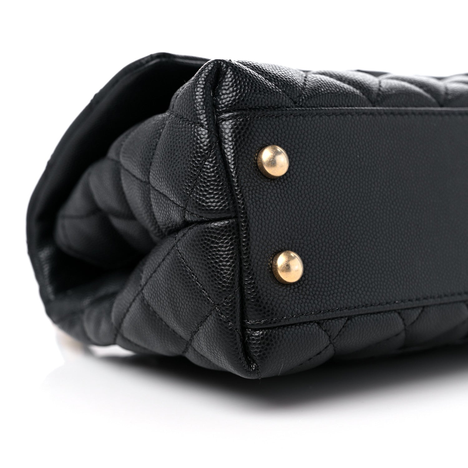 Chanel Caviar Quilted Mini Coco Handle Flap Black 8 of 9