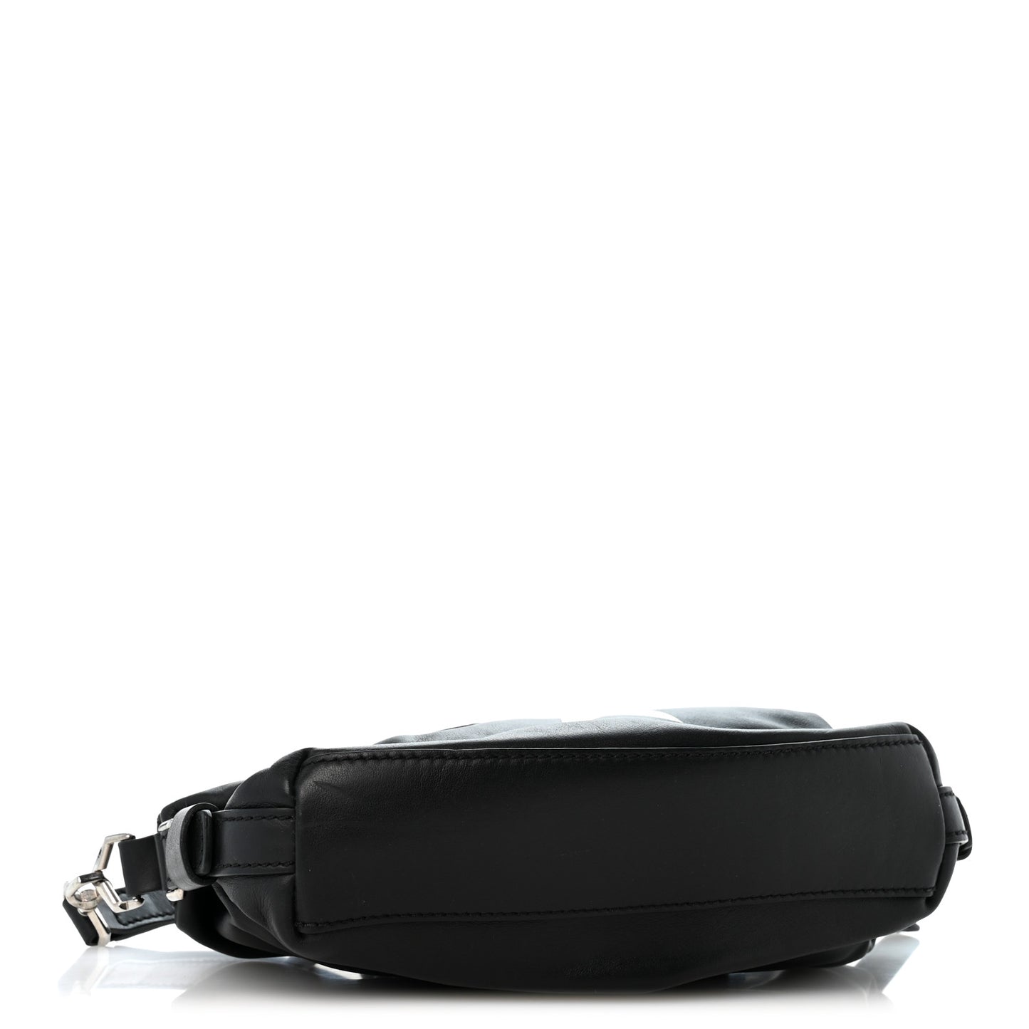 Waxed Calfskin Micro Nightingale Black