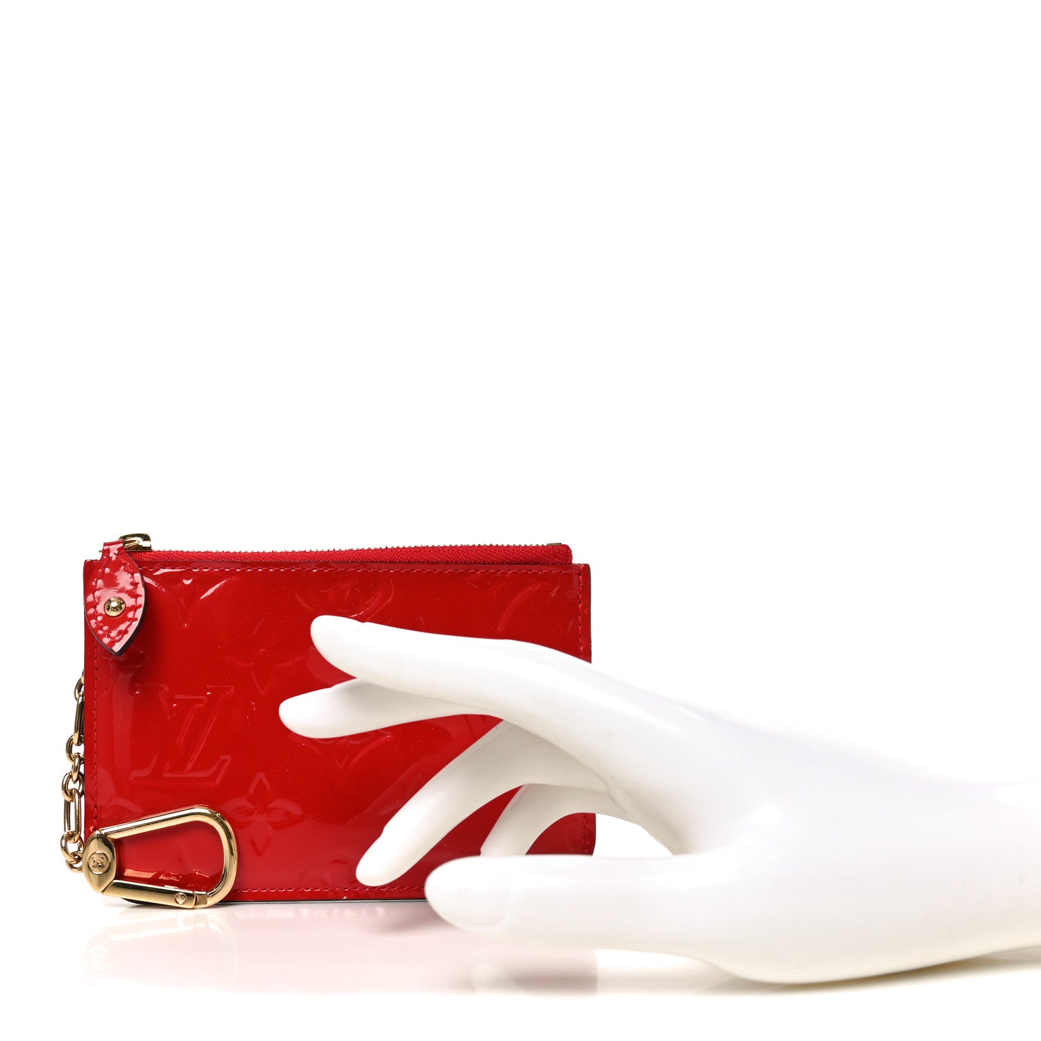 Louis Vuitton Vernis Key Pouch NM Cherry 2 of 6