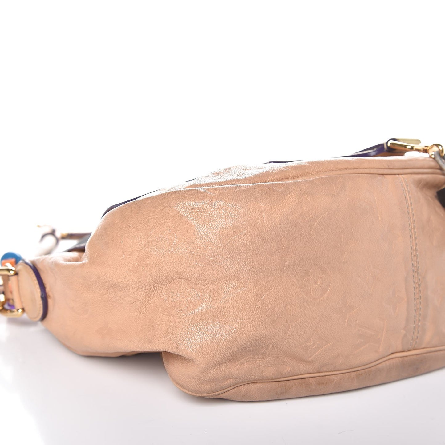 Monogram Leather Underground Messenger Rose