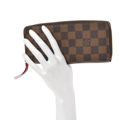 Louis Vuitton Damier Ebene Clemence Wallet 2 of 10