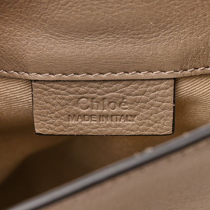Chloe Suede Calfskin Mini Faye Backpack Motty Grey 6 of 16