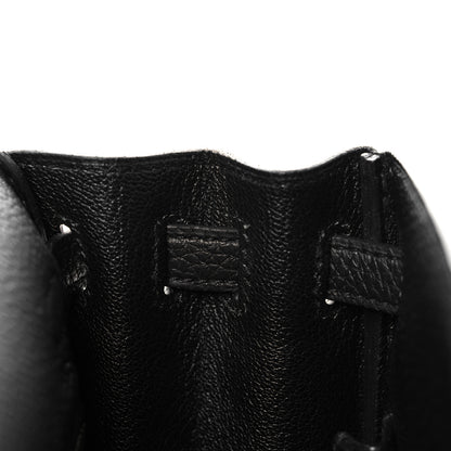 Hermes Togo Kelly Retourne 25 Black 16 of 37